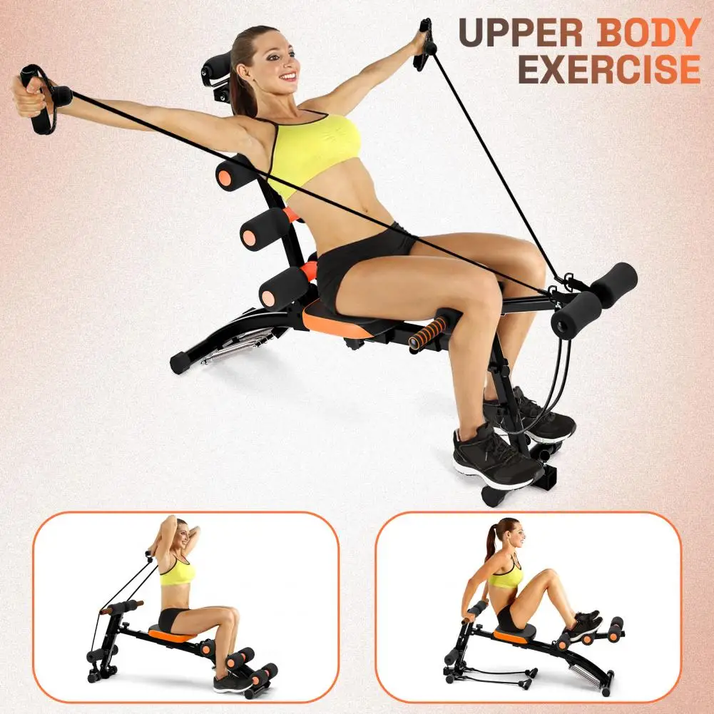 Multifunctional Sit-Up Aid Fitness Equipment Home Supine Plank Abdomen Machine Exercise Abdominal Muscles 6 In 1 Assist Device