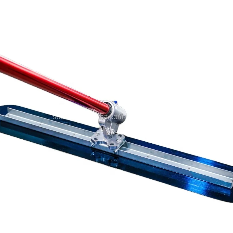 Round End Blue Steel Fresh Concrete Trowel Concrete Finishing Hand Tool for Construction