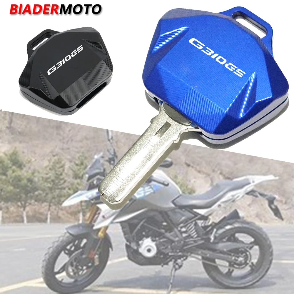 Aluminum Key Cover Case Shell Protector Accessories G310GS Motorcycle Keychain Key Chain Ring With Logo For BMW G310GS G 310 GS