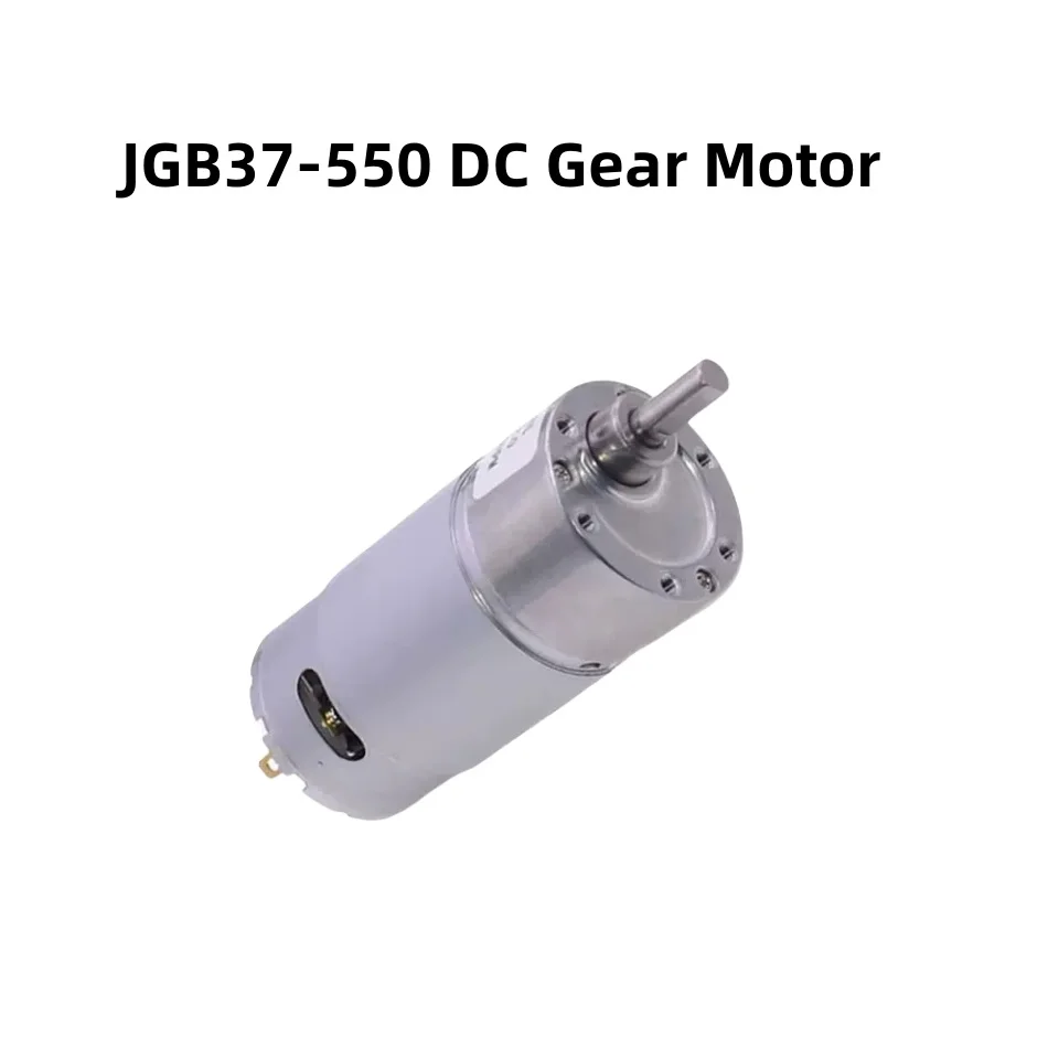 6V12V JGB37-550 37mm DC Gear Motor With Bracket Metal Gear Low Speed Large Torque For Smart Car/Robot/Toy DIY Model