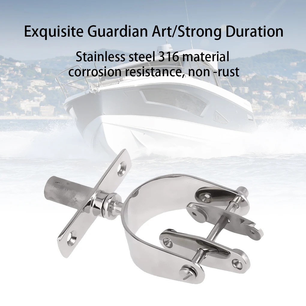 Rowlock Oar Fork Paddle Durable Accessory Marine Yacht Stainless Steel