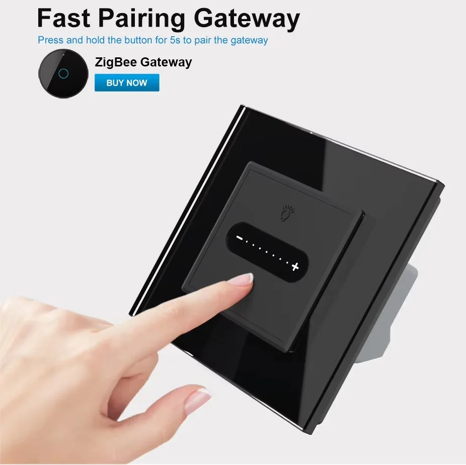 Livolo Adaptive Slide Dimmer Switch Adjustable Lighting Control Slide Electrical Device Drag To Adjust The Brightness You Like