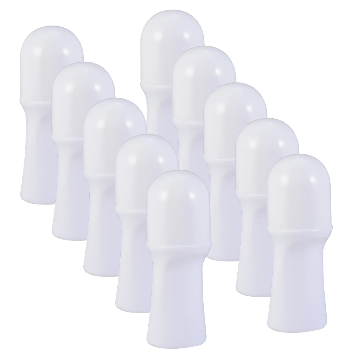 10 szt. Butelek z aplikatorem roll-on 30 ml na olejki eteryczne, przenośne, wielokrotnego użytku, puste plastikowe pojemniki podróżne do pielęgnacji skóry