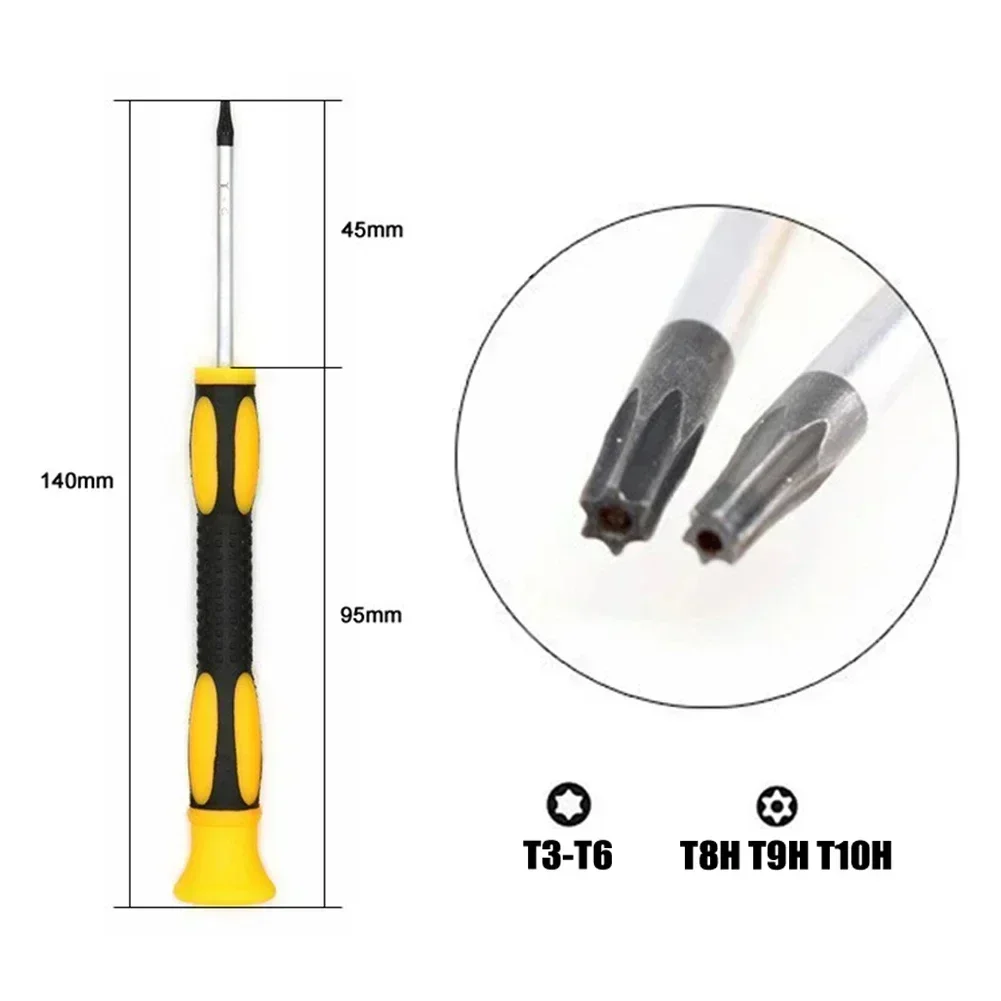 Imagem -06 - Conjunto de Chave de Fenda Torx Hexagonal T3-t10 para Xbox Controleiros Conjunto de Chave de Fenda de Precisão Kit de Ferramentas de Reparo 1