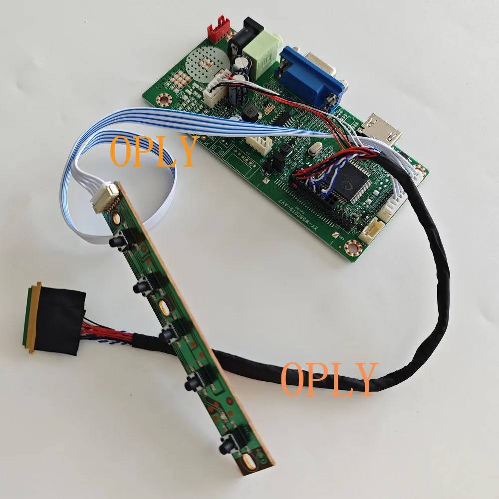 

Плата контроллера 58C, совместимая с HDMI VGA для LTN160AT06 LTN160AT06-A01/B01/W01 1366X768 16-дюймовый светодиодный монитор, дисплей «сделай сам»