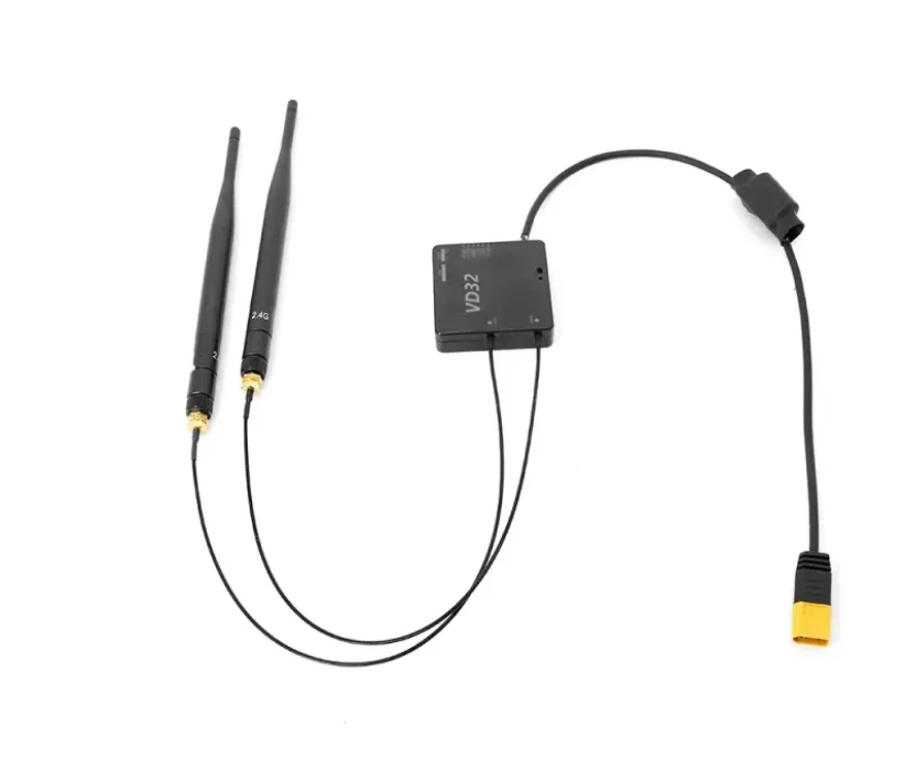 

SIYI VD32 Air Unit 2.4G Receiver with Datalink Telemetry 480p FPV Compatible S.Bus PWM Control FCC and Japan MIC Certified