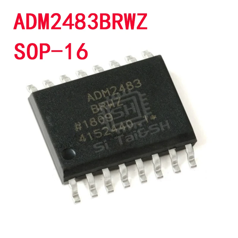 1PCS ADM2483BRWZ  SOP-16 Plastic protective casing