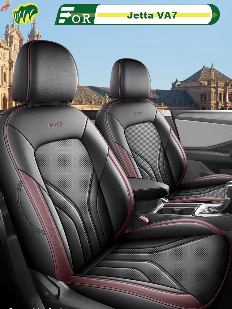 

Чехол на левое автомобильное сиденье Jetta VA7 2025, индивидуальная защита для сиденья, всесезонный полностью окруженный аксессуар для интерьера