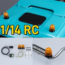 RC Toy Truck LED Beacon Light Multi-Mode Engineering Lamp For Tamiya 1/14 770S Fh16xl Arocs Excavator Bulldozer Parts Accessorie