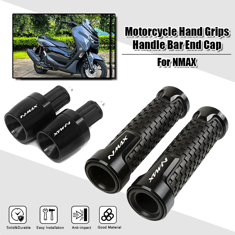 For Yamaha NMAX 155 125 N-MAX 155 125 2015-2021 2022 2023 Motorcycle Accessories Hand Grips Handle Bar End Cap