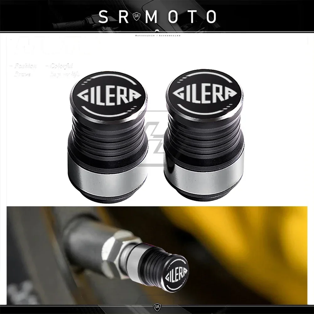 Motorcycle Accessories Valve Stem Cap Set Case for Gilera GP800 Fuoco Nexus 500 Runner 50 125 200