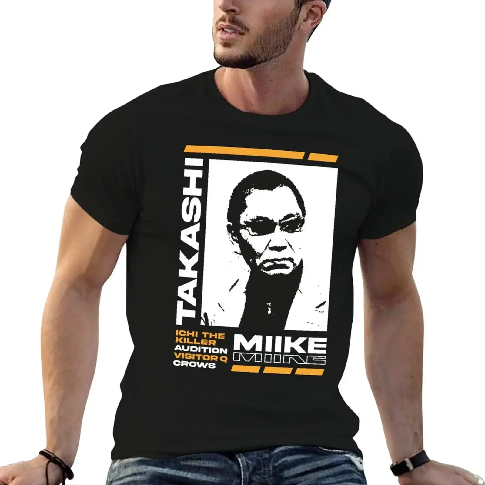 takashi miike T-Shirt quick drying heavyweights mens designer t shirt