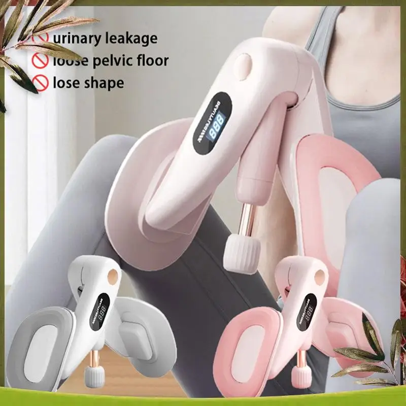 

Reliable-Thigh Master Pelvic Floor Trainer Adjustable Resistance+Counter Kegel Exercises Device Muscle Trainer For Women