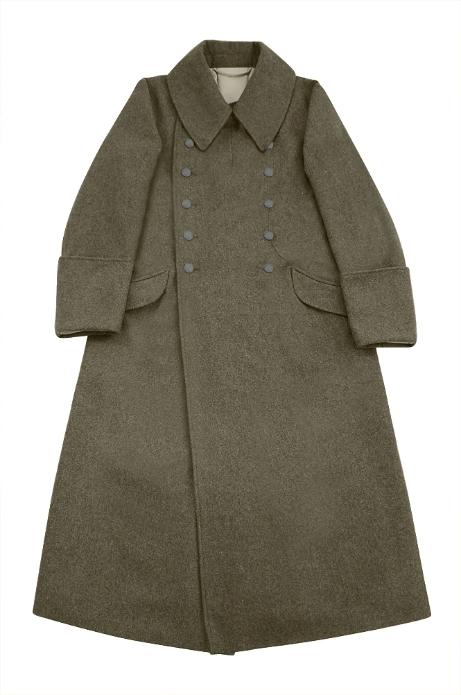 GUGA-010 WWII tedesco M44 Heer EM Brown lana cappotto