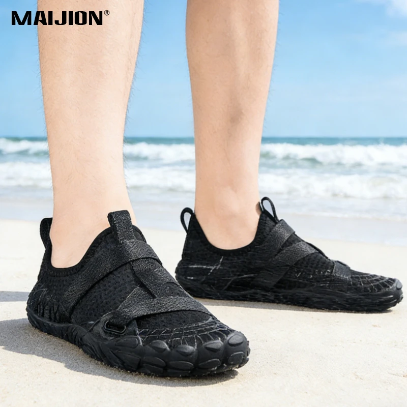 

Breathable Aqua Shoes Men Women Quick Dry Beach Walking Wading Shoes Lightweight Water Sports Shoes for Surfing Diving Swimming