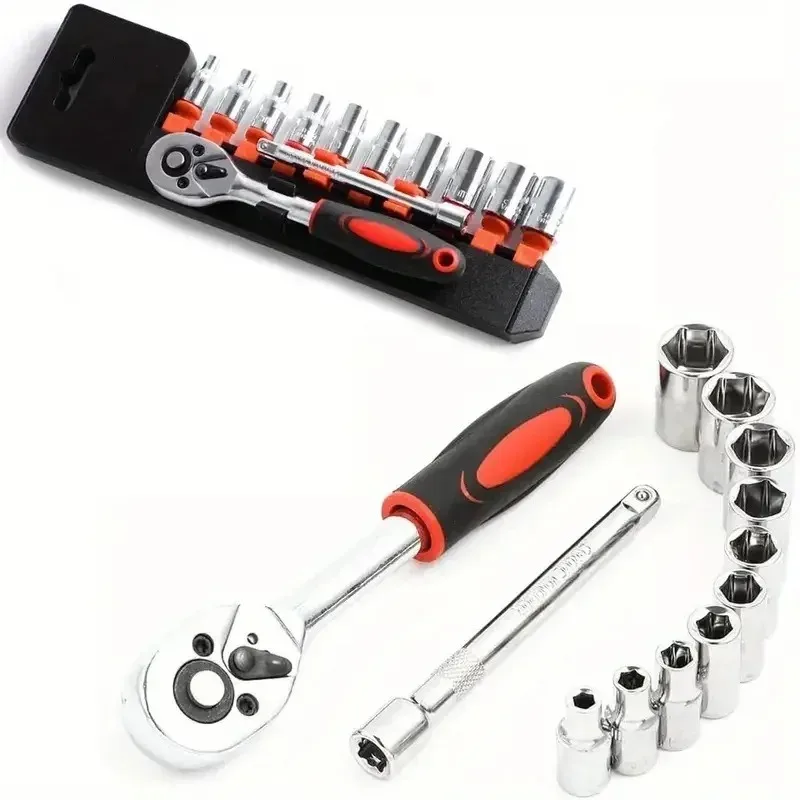 AliExpress NONE Upgrade Wrench Socket Set,Hardware Car Boat Motorcycle Bicycle Repairing Tool Short Socket Ratchet Auto Repair Hand Tools.