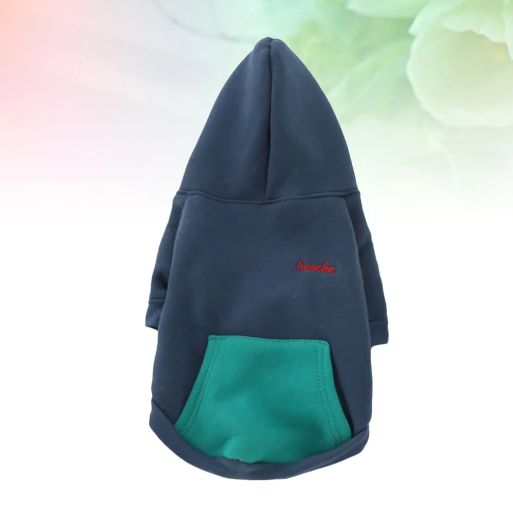 

Adorable Solid Color Warm Hoodie For Puppy Dog Durable Fashion Pet Clothes Comfortable Outdoor Costume Party Pet Party Costume