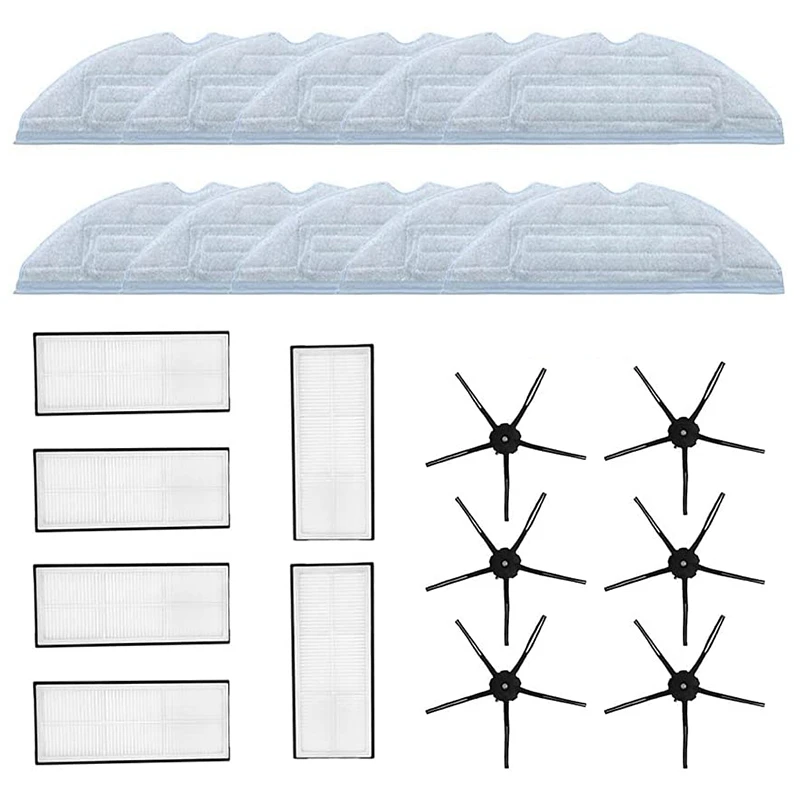 

【GARMENT】Replacement Accessory Kit For Roborock S7 T7 T7 Plus Robot Vacuum Cleaner With Filter & Side Brush & Wipe Cloth