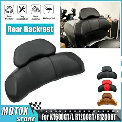 Passenger Backrest Pad Fit For BMW K1600GT K1600GTL 2011-2026 R1200RT 2013-2018 R1250RT 2019-2025 Top Case Cushion Pad Support