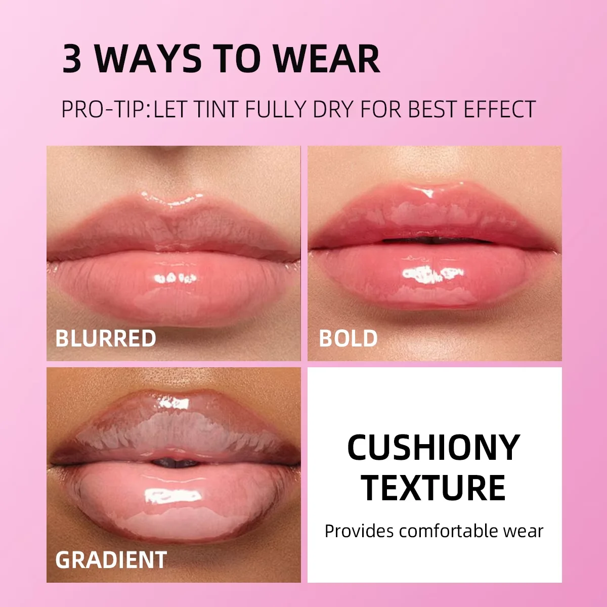 6-Color Liquid Gloss Lipstick Lip Gloss Long-Lasting Non Stick Cup Waterproof Korean Cosmetics Women's Makeup