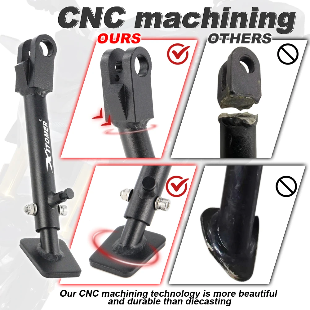 دراجة نارية لسيارات BMW G 310 R 2017-2020 2021 2022 2023 2024 2025 G310R حامل جانبي قابل للتعديل لوقوف السيارات يدعم مسنده