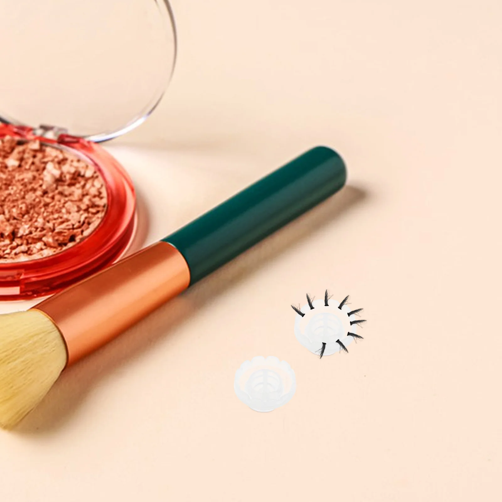 

200Pcs Eyelash Blooming Holder Cups Quick Volume Lash Glue Tray False Eyelash Organizer Grafting Supplies Holder