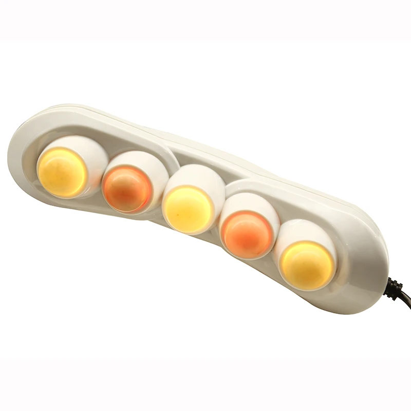 

Customizable Far infrared Tourmaline heating 5balls Natural Jade Project heater tourmaline projector Massage