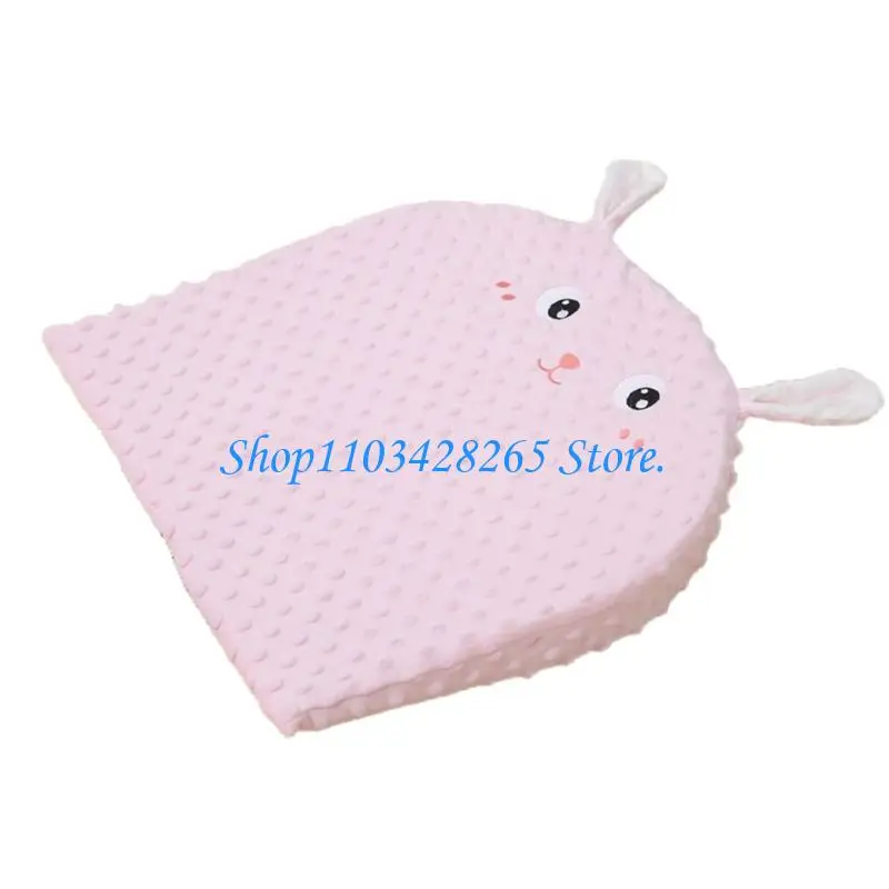 Baby Wеdge Pillow Breastfeeding Ergonomic Pillow Cartoon Pattern Anti-spit Baby Support Pillow for Toddlers Breathable G2TE
