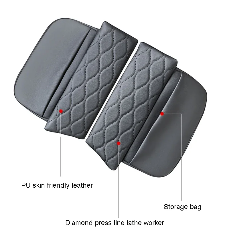 Center Console Armrest Box Cover Pad For Mercedes Benz E Class 2017-2022 W213 CLS 2018-2022 Leather Anti-Scratch Armrest Cushion