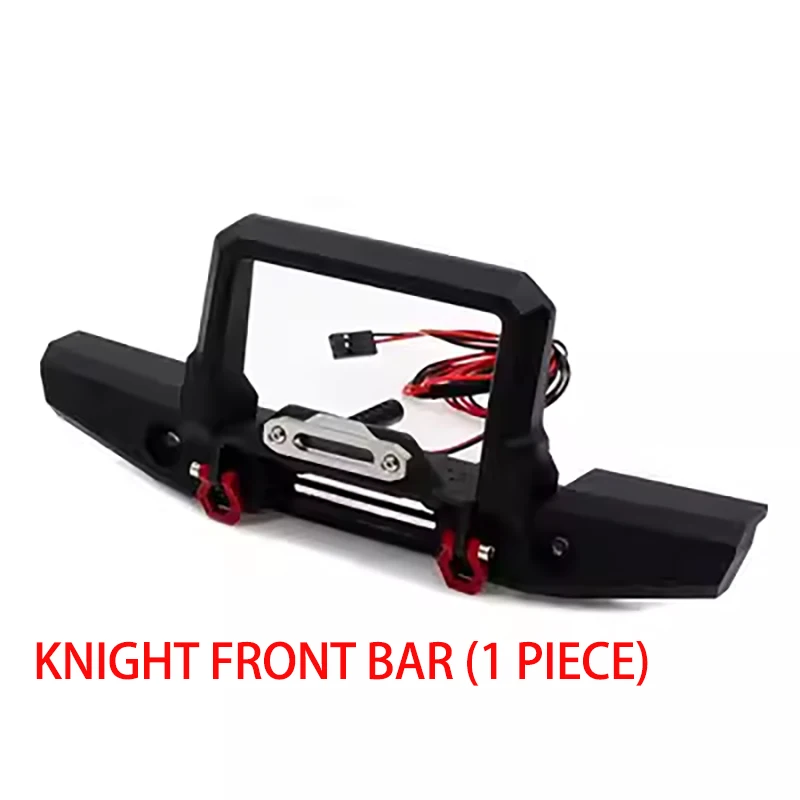 1/10 simulation front bumper climbing car TRX4 SCX10 bumper metal upgrade front and rear bumpers suitable for Wrangler