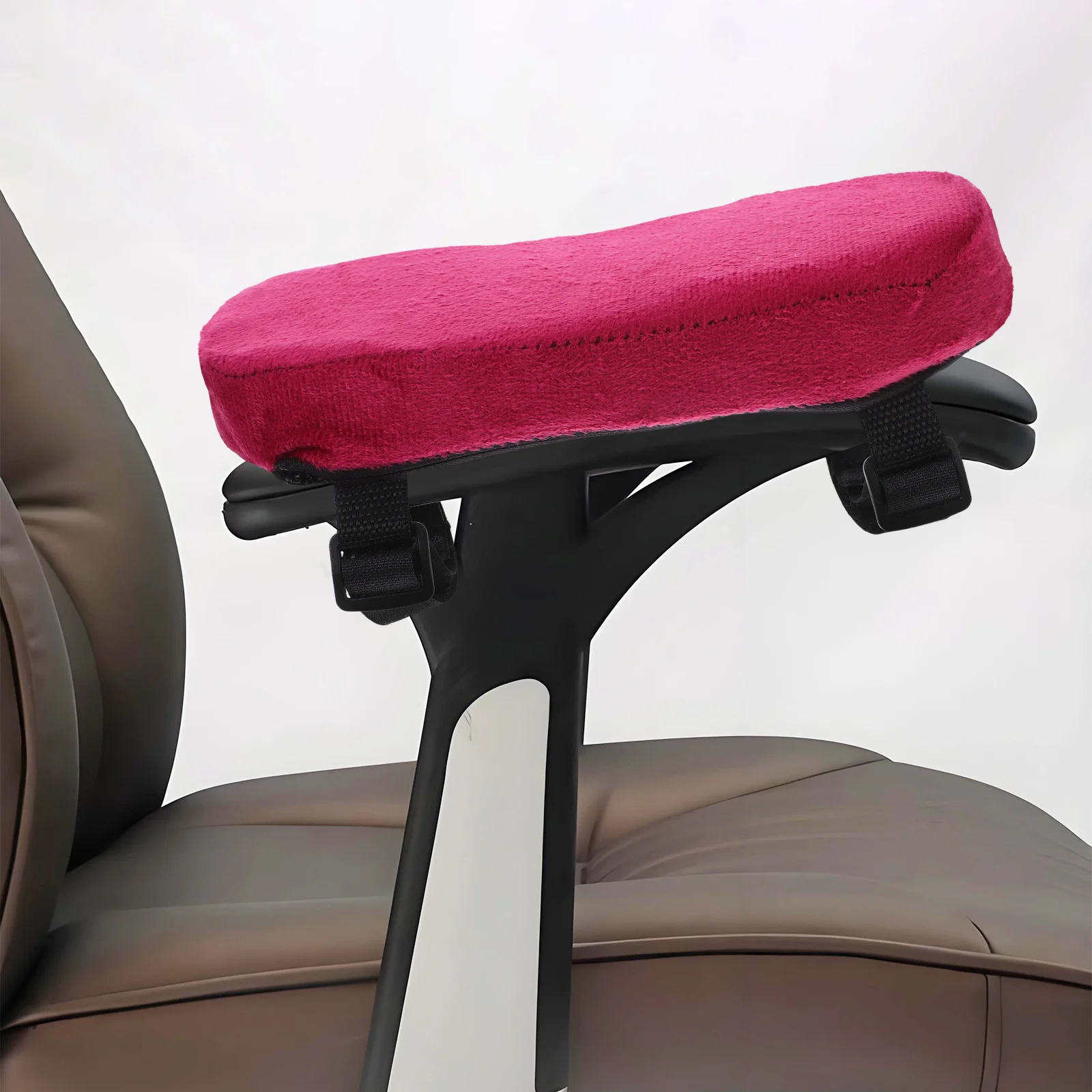 

2Pcs Armrest Pads Soft Cushion Arm Rest for Office Chair Gaming Chair Wheelchair Armrest Covers Comfortable Elbow Support