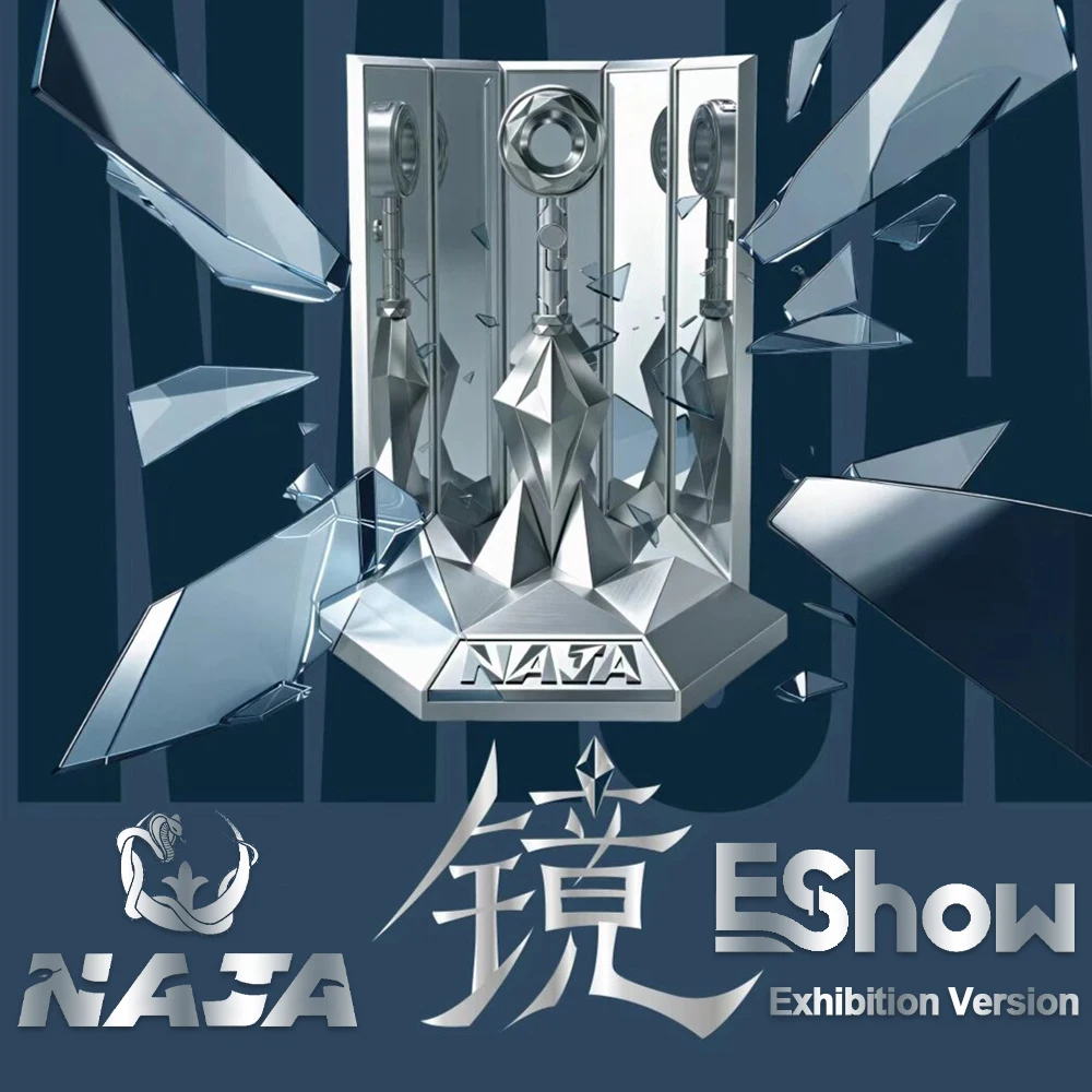 NAJA EDC Kunai Mechanical Metal Spinning Bearing Press-type Fingertip Spinner Portable Decompression Toy