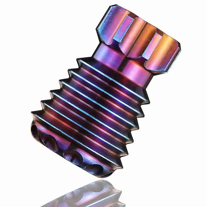 

MetalGrowl TC4 Titanium Alloy Torpedo Lanyard Bead
