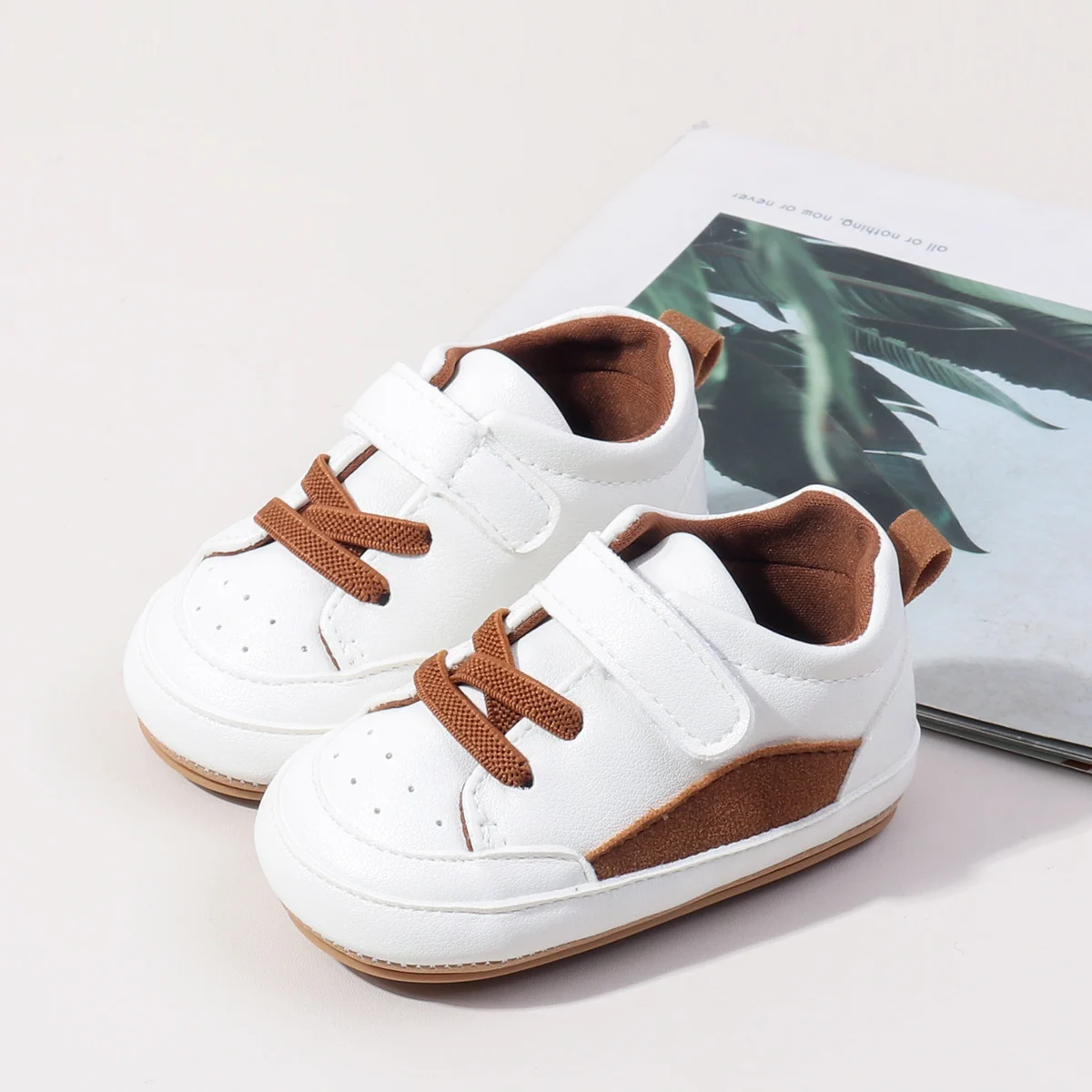 2025 Spring And Autumn Baby Boys And Girls First Walking Indoor Outdoor Toddler Shoes For 0-18M Baby Unisex Sneaker TPR Sole