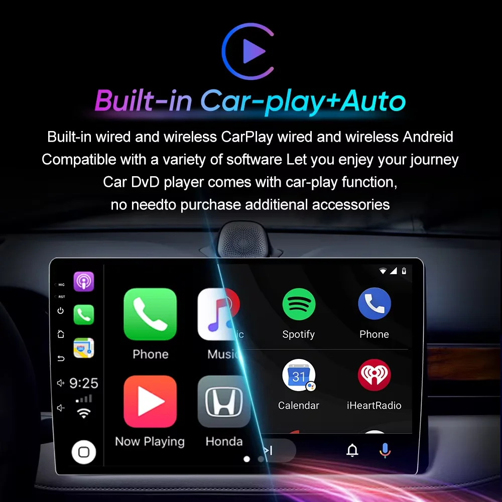 Android 16 2K QLED For Nissan Note 2004 2005 2006 2007 2008 2009 2010 2011- 2012 Car Radio BT Multimedia Video Player GPS Stereo