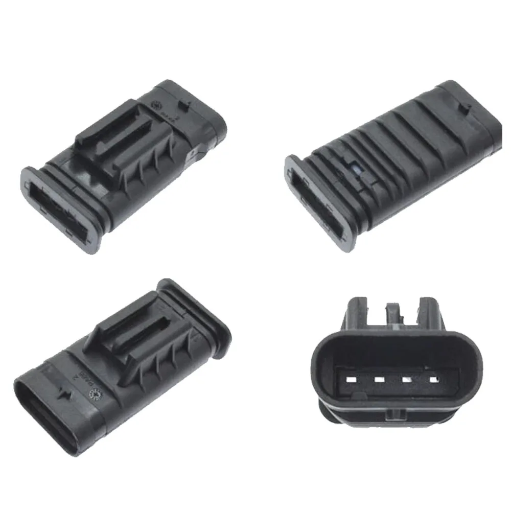 Imagem -04 - Cabo de Conector Impermeável Automático Plugue Automotivo Soquete Masculino da Família Pin 4h0973704 11718645-1 100set