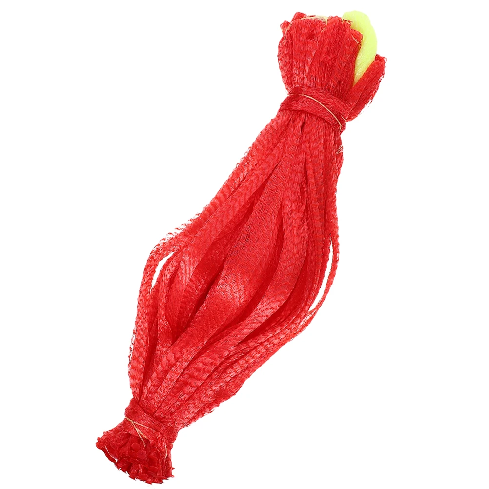 

50pcs Thickened Mesh Bags 45cm Red Foldable Fruit Storage Watermelon Nets Vegetable Support Gardening Accessories