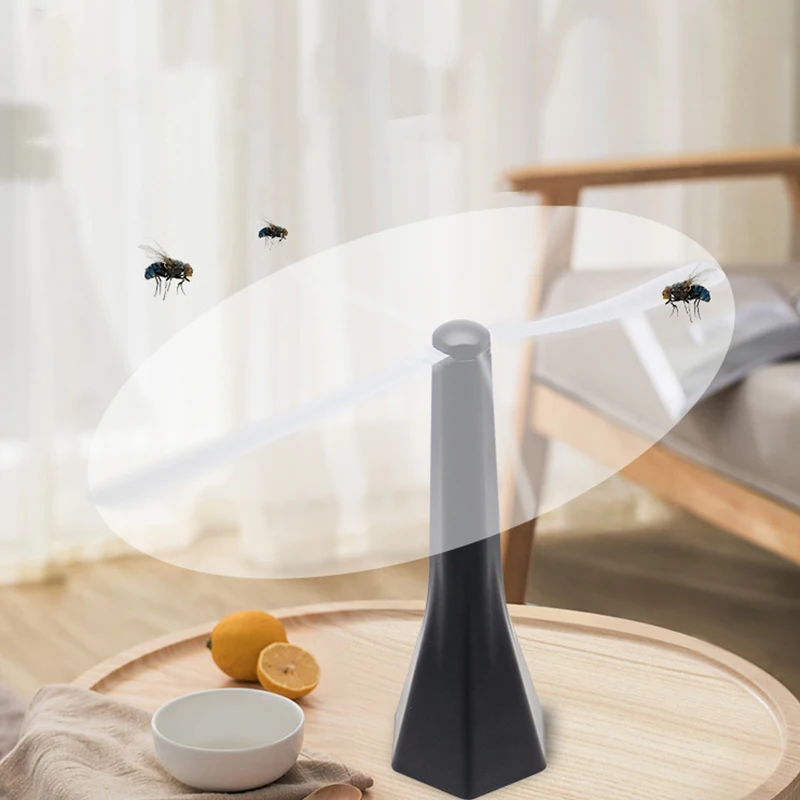 

Multifunctional Household Pest Repellent Fan Fly Repellent Fan Battery Powered Automatic Fly Destroyer For Home Kitchen Table