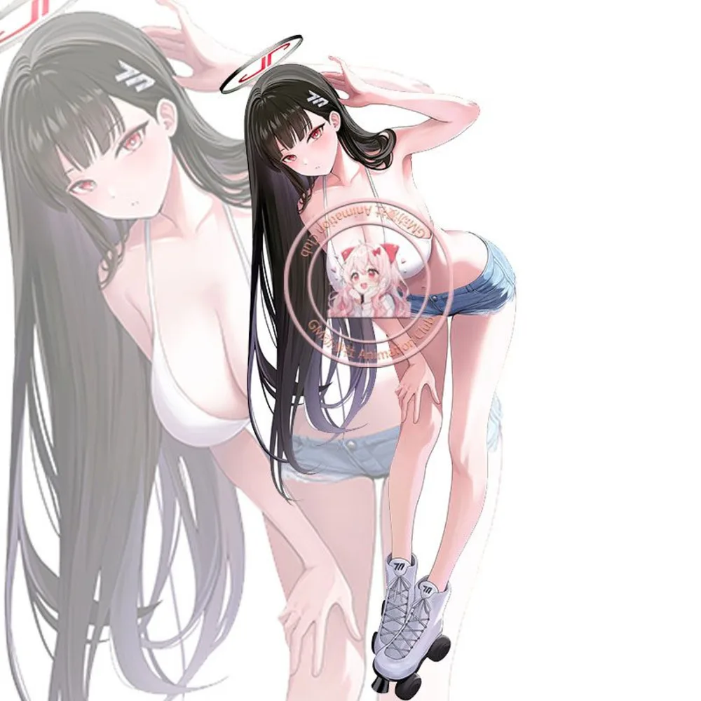 

Anime Figure Blue Archive Tsukatsuki Rio Cosplay Acrylic Stand Model Plate Desk Decor Standing Sign Figures Friends Gifts