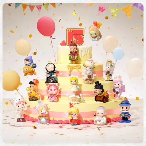 마녀 프루 티셔츠 남성용 Charmed Halliwell Prue Phoebe Halliwell Piperl Witch 10 정품 POP MART 15주년 기념 시리즈 미스터리 박스 블라인드 박스 장식 피규어 컬렉션 기념품 선물