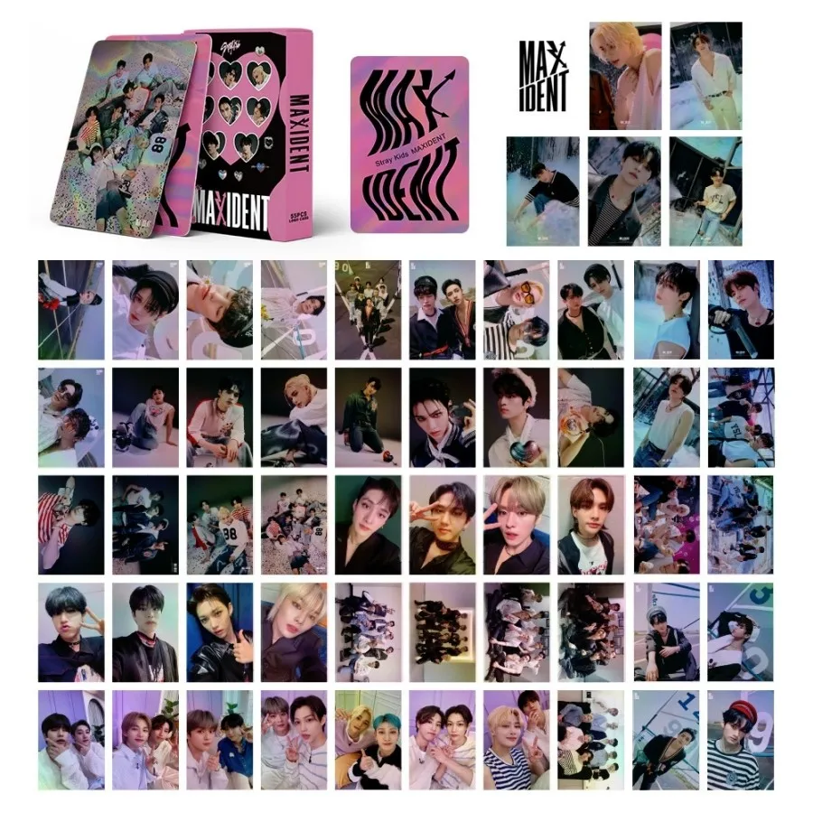KPOP Straykids Neues Album Fotokartenserie Lomo-Karte Hochwertige gedruckte Fotokarte Fan Postkarte Geschenk