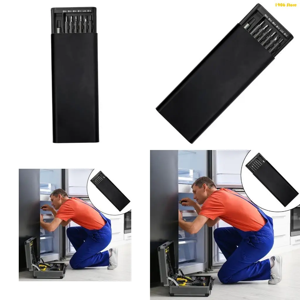 U1JB 25 In 1 Precisions Screwdriver Set with Ergonomic Grip and Storage Box