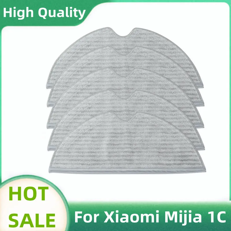 Mop Cloth For Xiaomi Mijia 1C / STYTJ01ZHM Wipes Rags Accessories Robot Vacuum Cleaner Mop Cleaner Replacement Parts