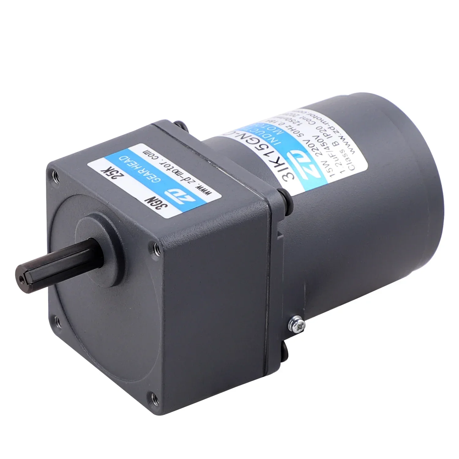 Motor ZD 15W AC Reversível Gearmotor AC Motor de Indução Engrenagem Motor Reduzido 3RK6GN-C/3GN15K