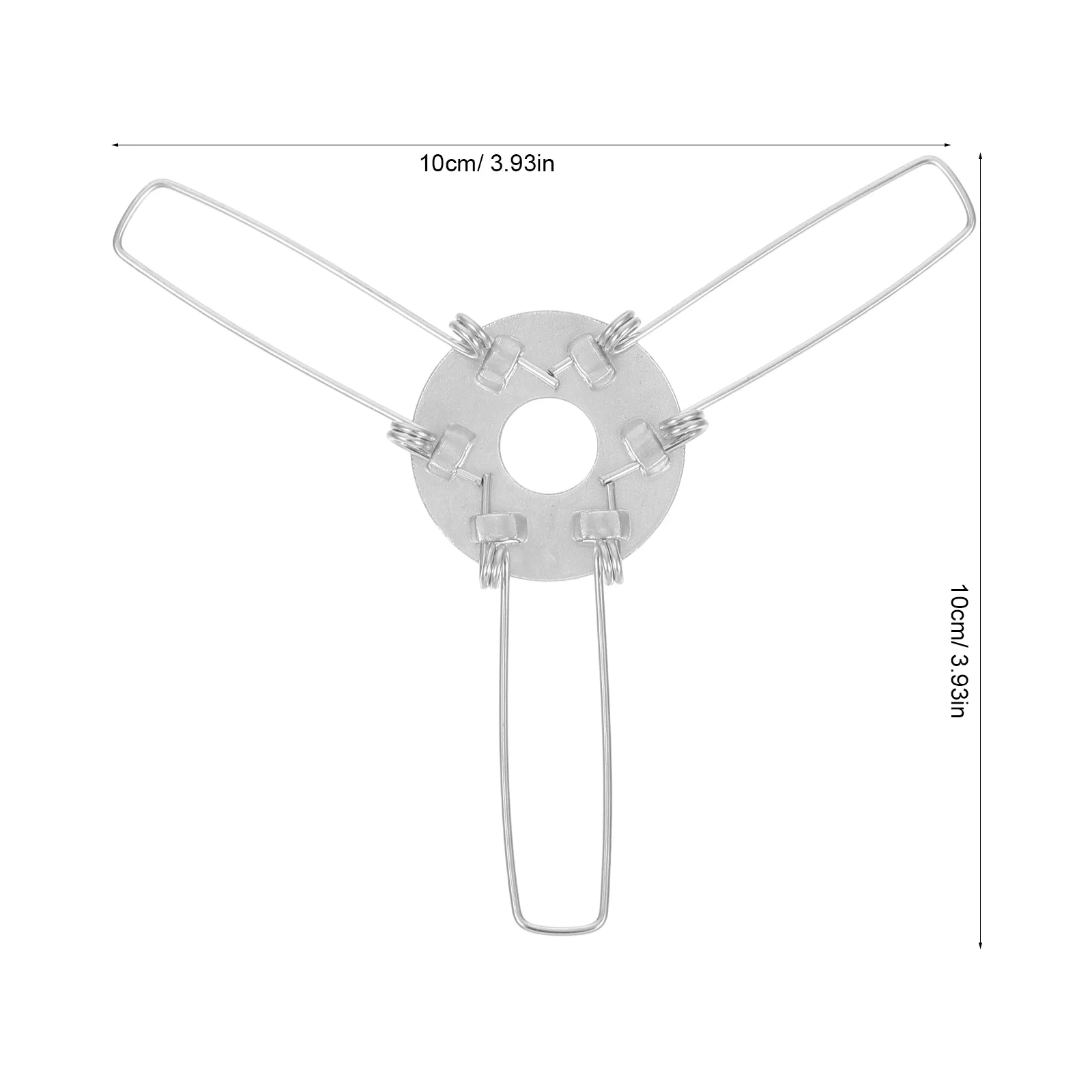 Support de lampe avec pince à ressort, clips de lumière encastrés, support rapide, ampoule en fer galvanisé, éclairage de retenue, filtre, 5 pièces