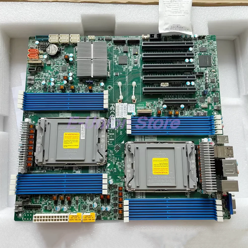 X12DAi-N6 Workstation Motherboard 2-Way LGA4189 C621A PCI-E 4.0 E-ATX Support 3rd Gen Xeon