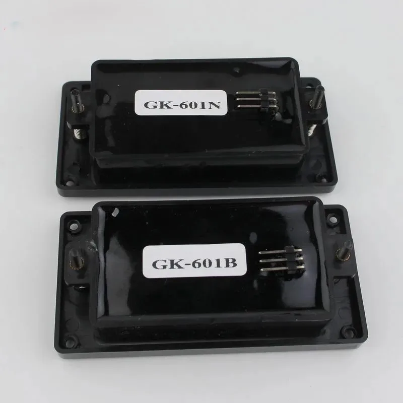 GUYKER-Closed Black Guitar Pickup Humbucker Active Pickup Set, equipped with Potentiometer and American Output Guitar Jack