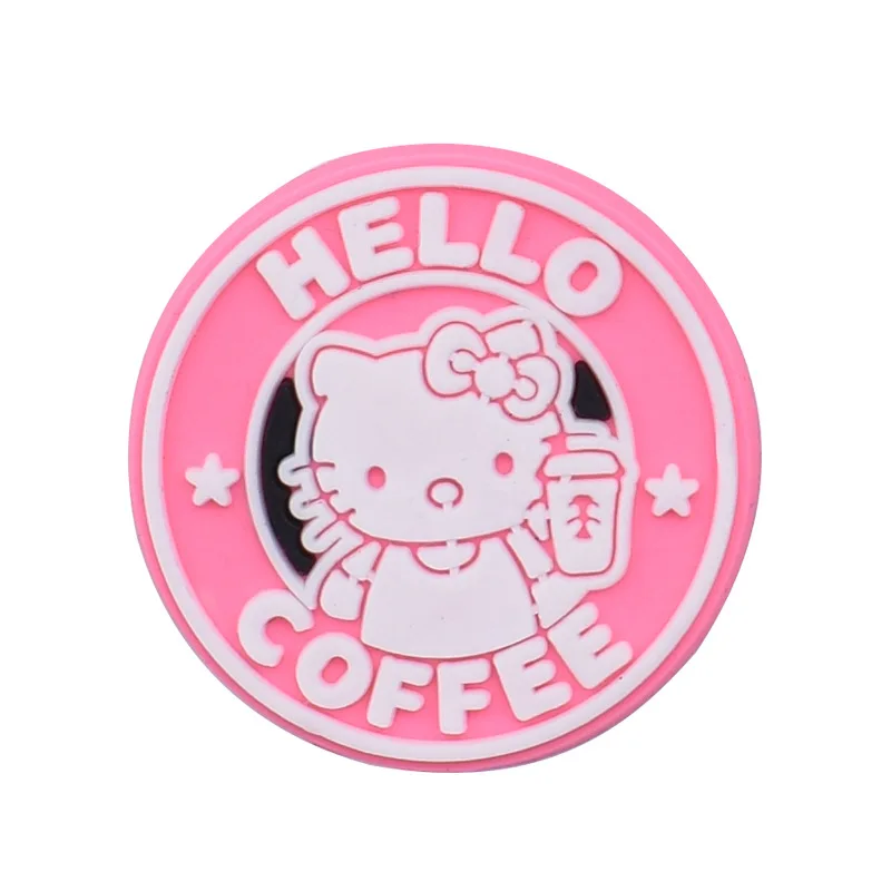 Hello Kitty Shoe Charm Accessories Sanrio Anime Character Decoration Buckle Bow Shoe Flower DIY Girl Halloween Gift