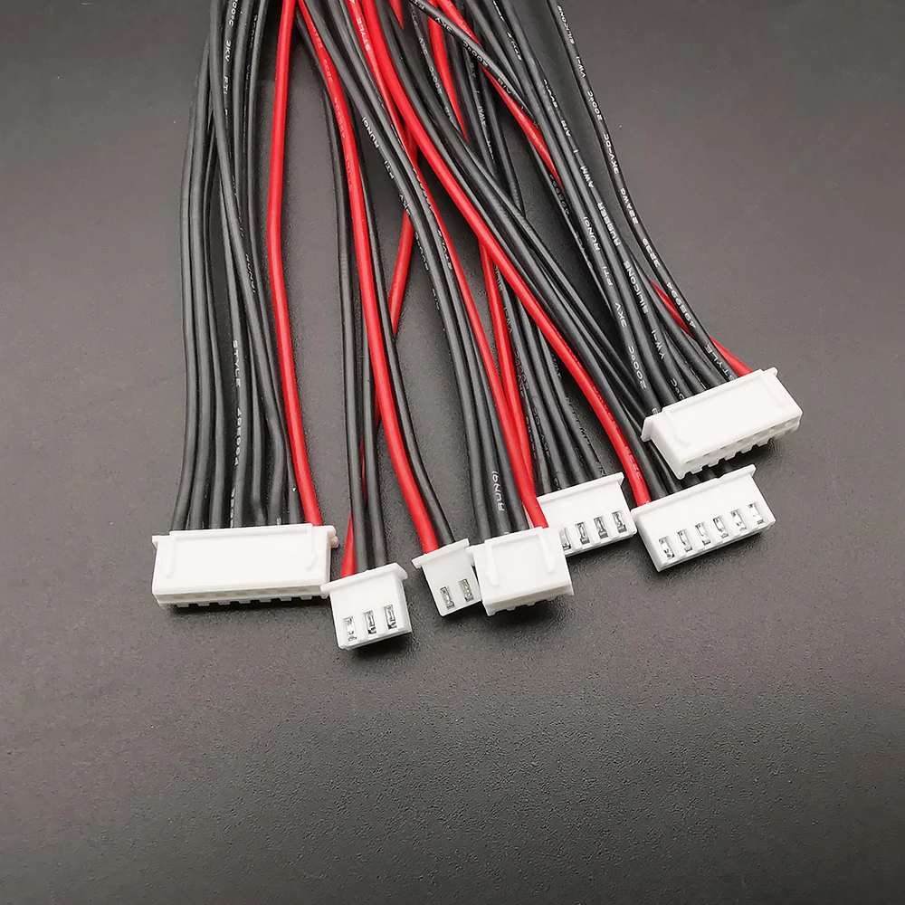 1Set JST XH 1S 2S 3S 4S 5S 6S 7S Connector Adapter Plug Balance Changer Wire Charger Cable for Lipo Battery 10cm 15cm 20cm view 5