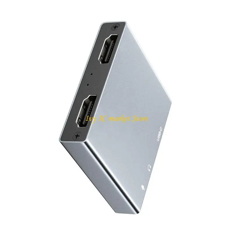 

D7YC Алюминиевый сплав USB3.0 HDTV Video Card 4K30HZ для легкого использования и высокой стабильности в разнообразных